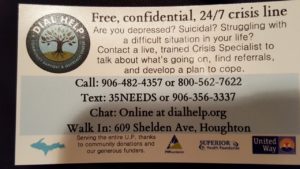 Keep this number and share with anyone you find in need.