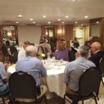 Amanda talked to Rotarians about her recent trip and her new position in the club.