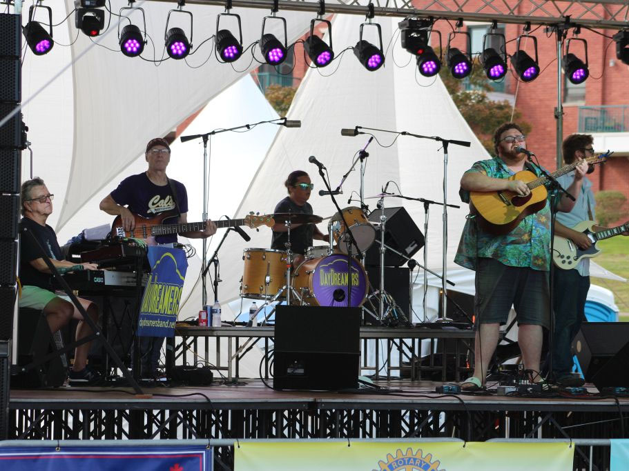 The Daydreamers performing at HarborFest